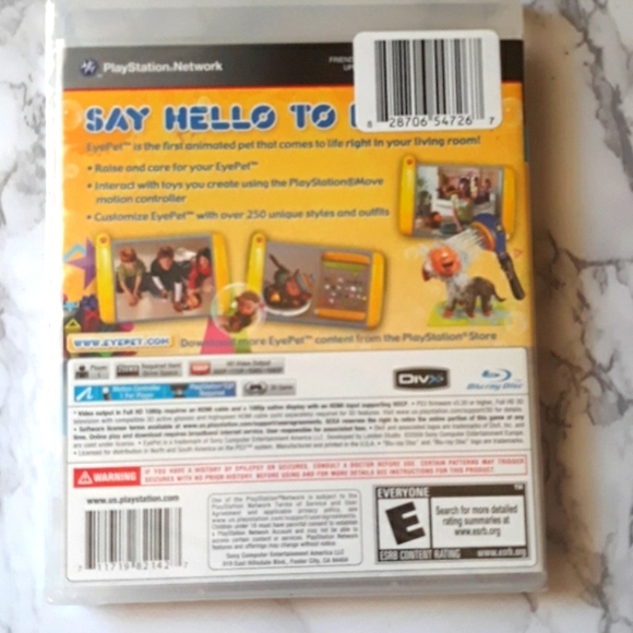 🐒2/$18 PS3 EyePet 3D Compatible Game - Picture 2 of 4